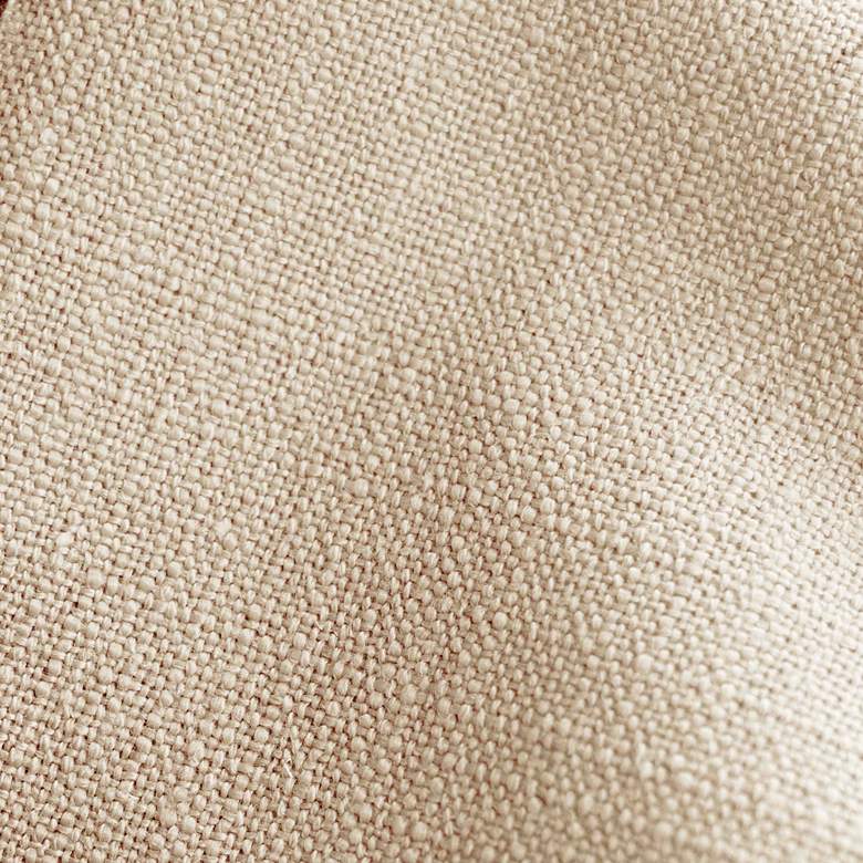 Image 6 San Simeon Linen Fabric Armless Loveseat more views