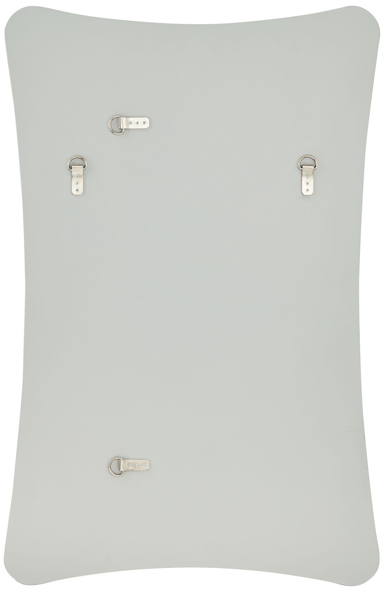 San Simeon Matte Champagne 26" x 40" Rectangular Wall Mirror