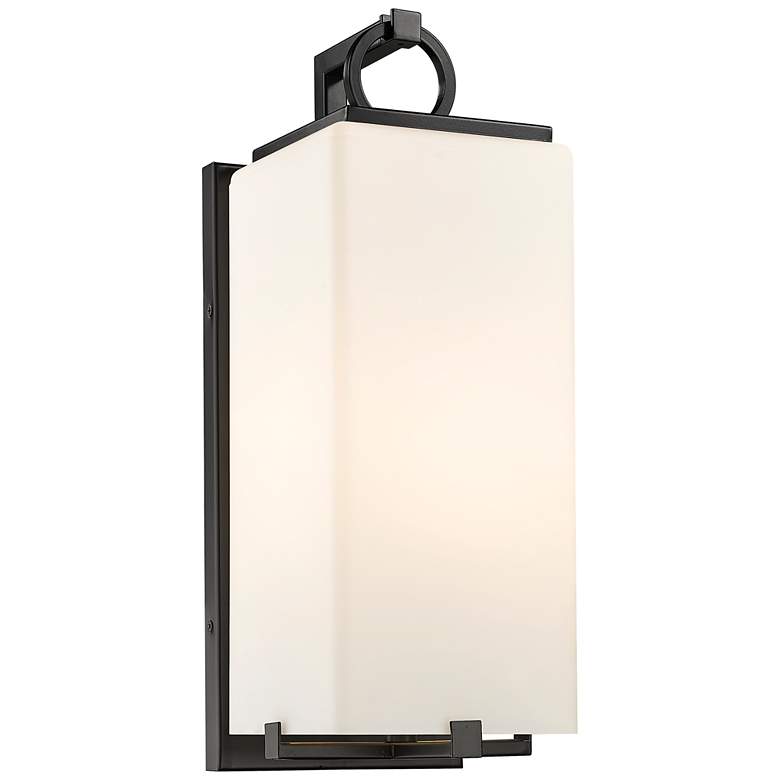 Image 1 Sana by Z-Lite Black 1 Light Outdoor Wall Sconce