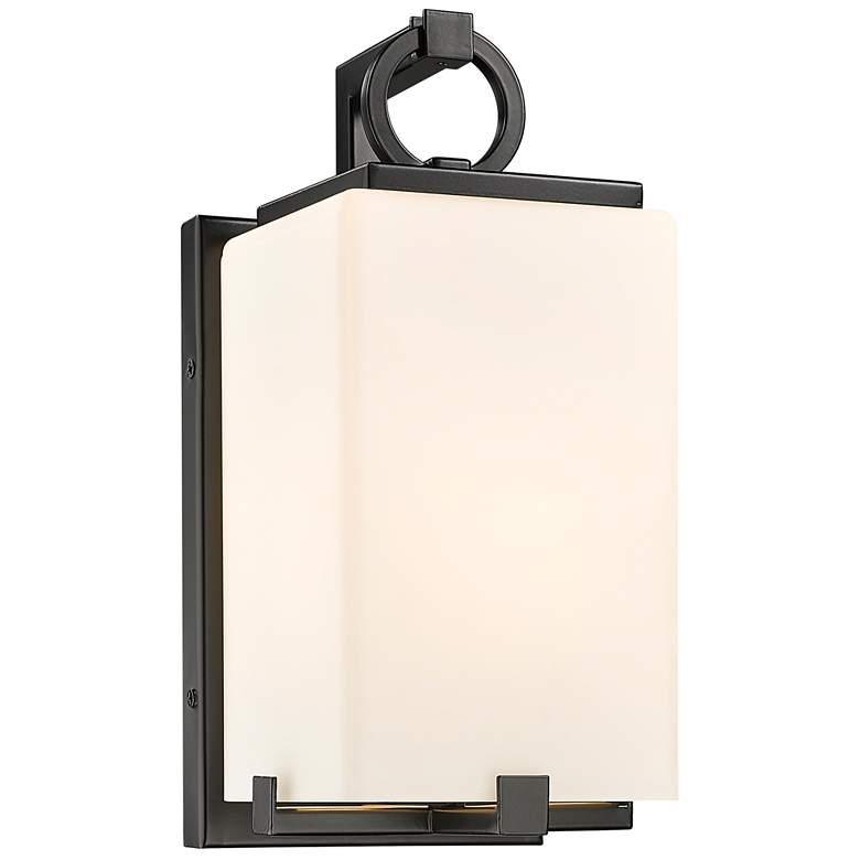 Image 1 Sana by Z-Lite Black 1 Light Outdoor Wall Sconce