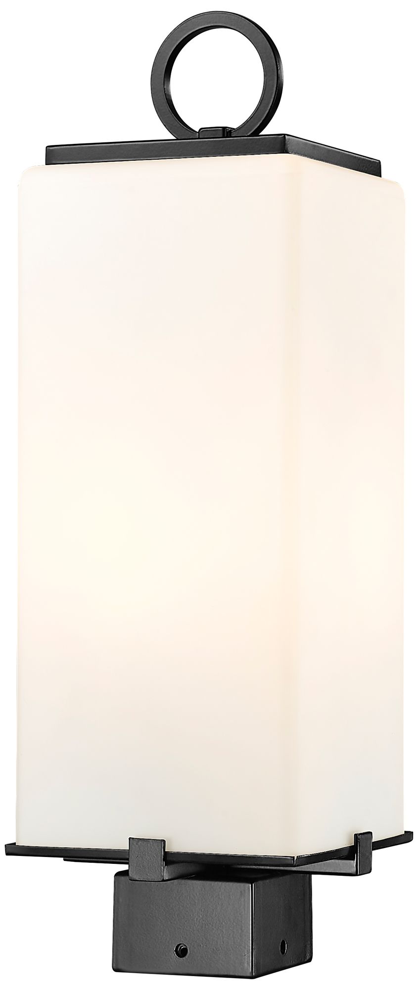 Sana by Z-Lite Black 20 inch 2 Light Outdoor Post Mount Fixture