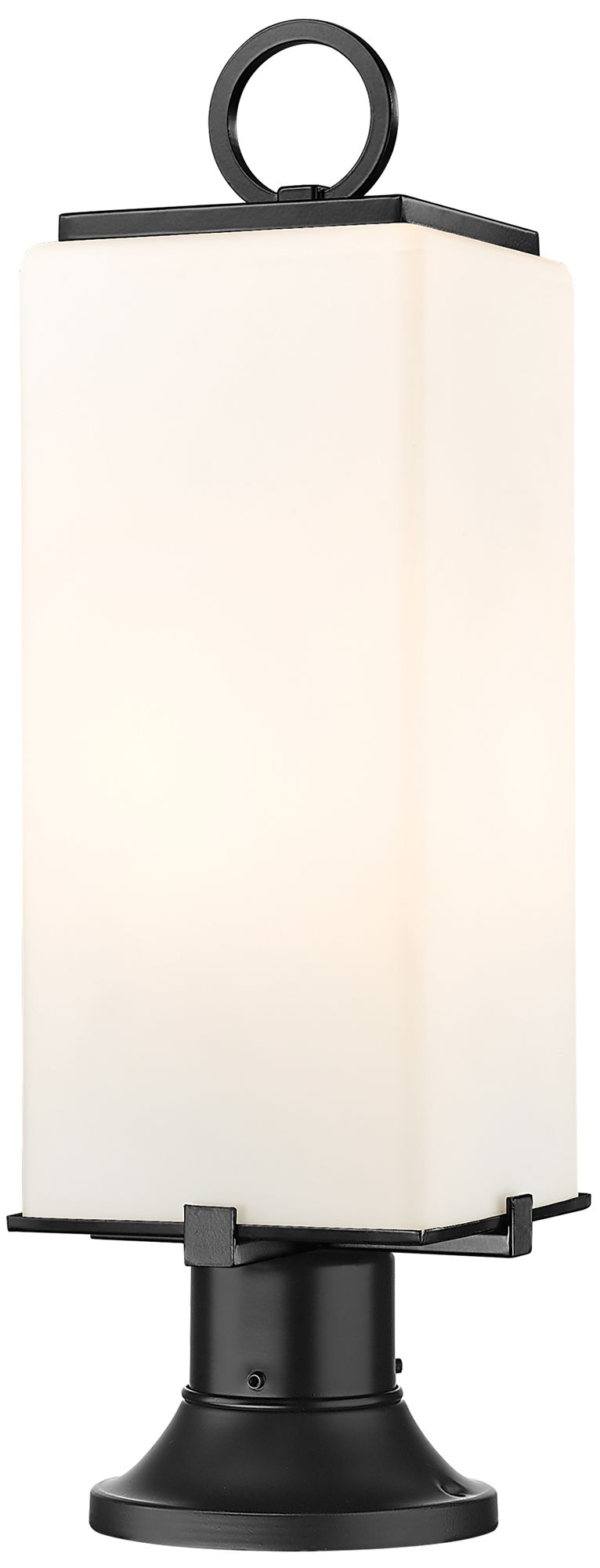 Sana by Z-Lite Black 22.25 inch 2 Light Outdoor Pier Mounted Fixture