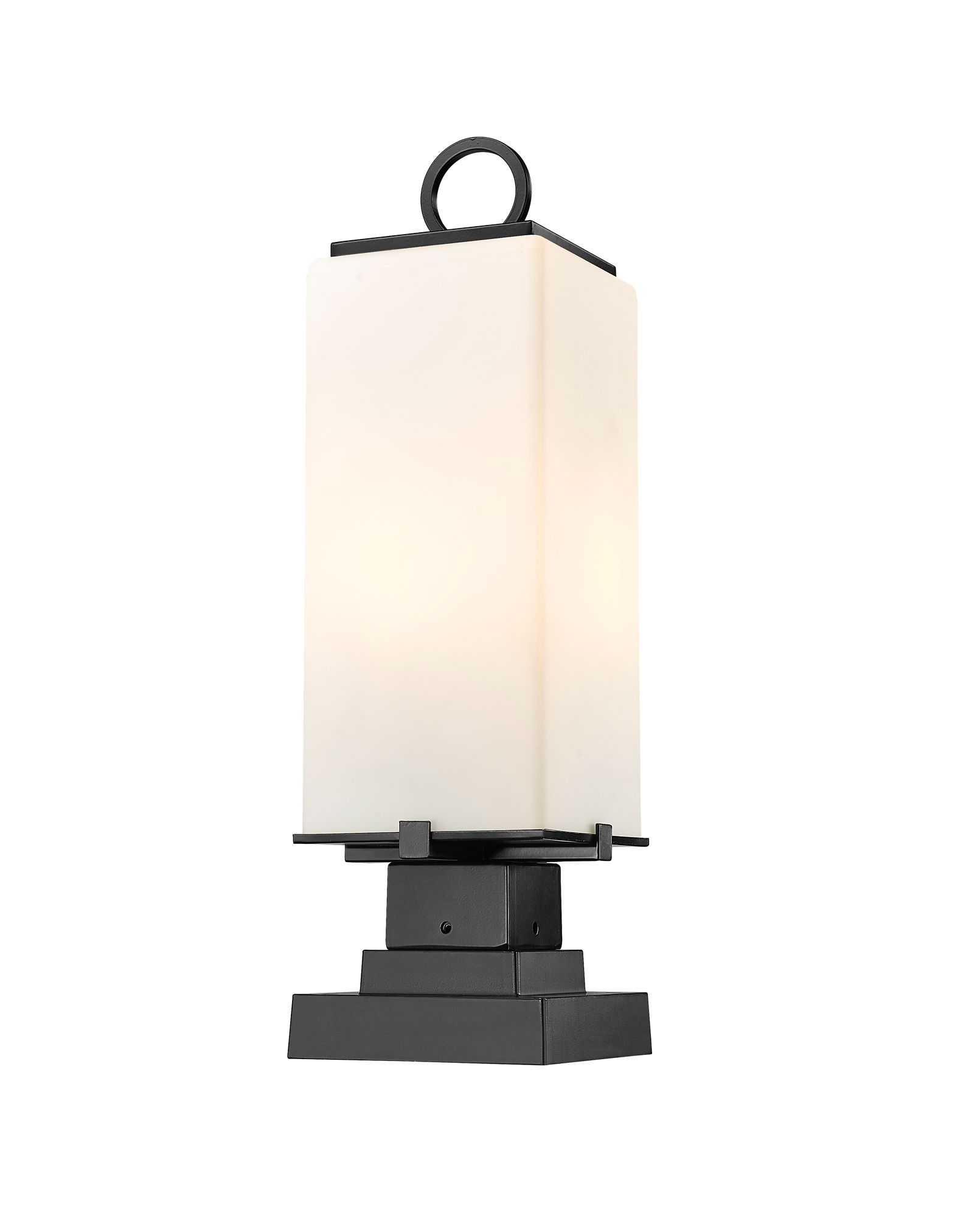 Image 5 Sana by Z-Lite Black 22 inch 2 Light Outdoor Pier Mounted Fixture more views