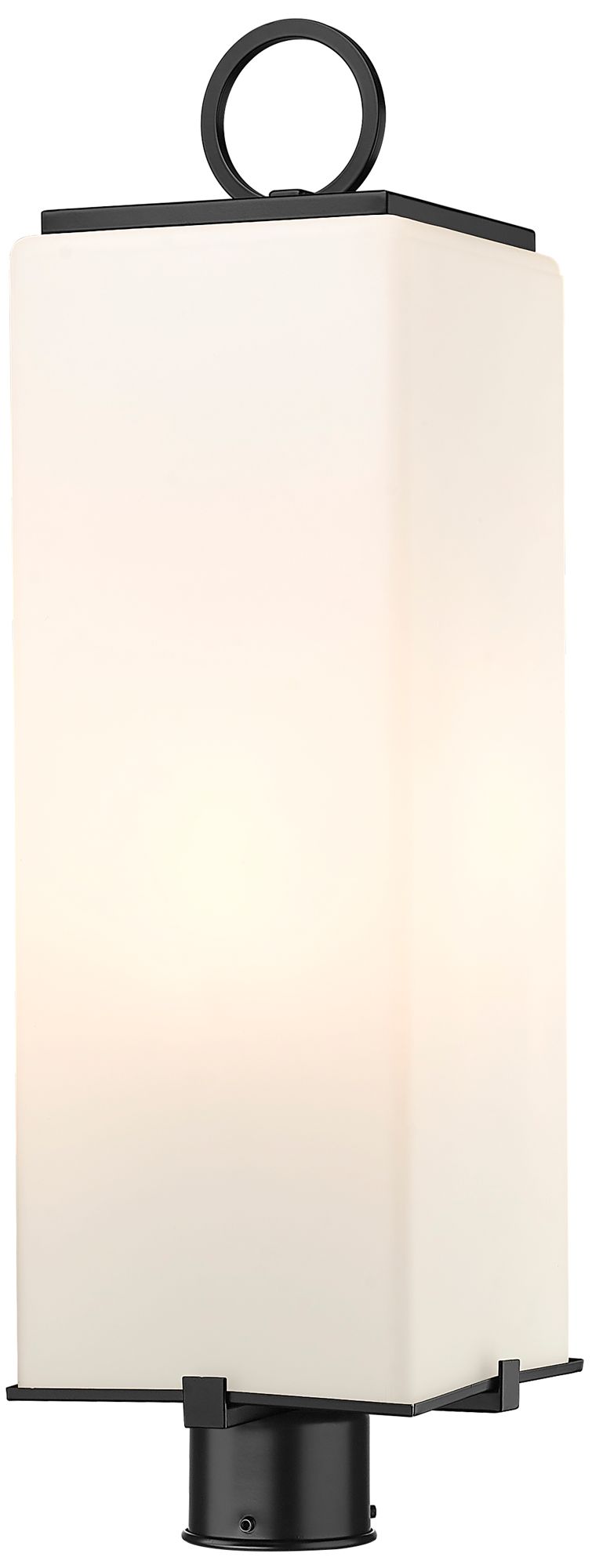 Sana by Z-Lite Black 26.5 inch 3 Light Outdoor Post Mount Fixture