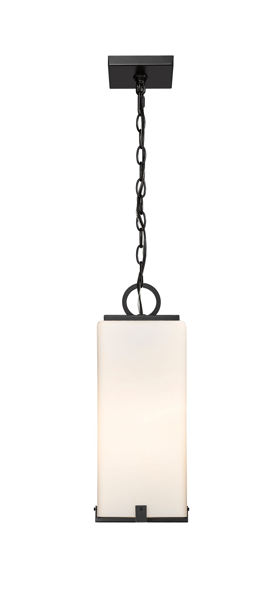 Image 6 Sana by Z-Lite Black 6.75 inch 1 Light Outdoor Chain Mount Ceiling Fixture more views