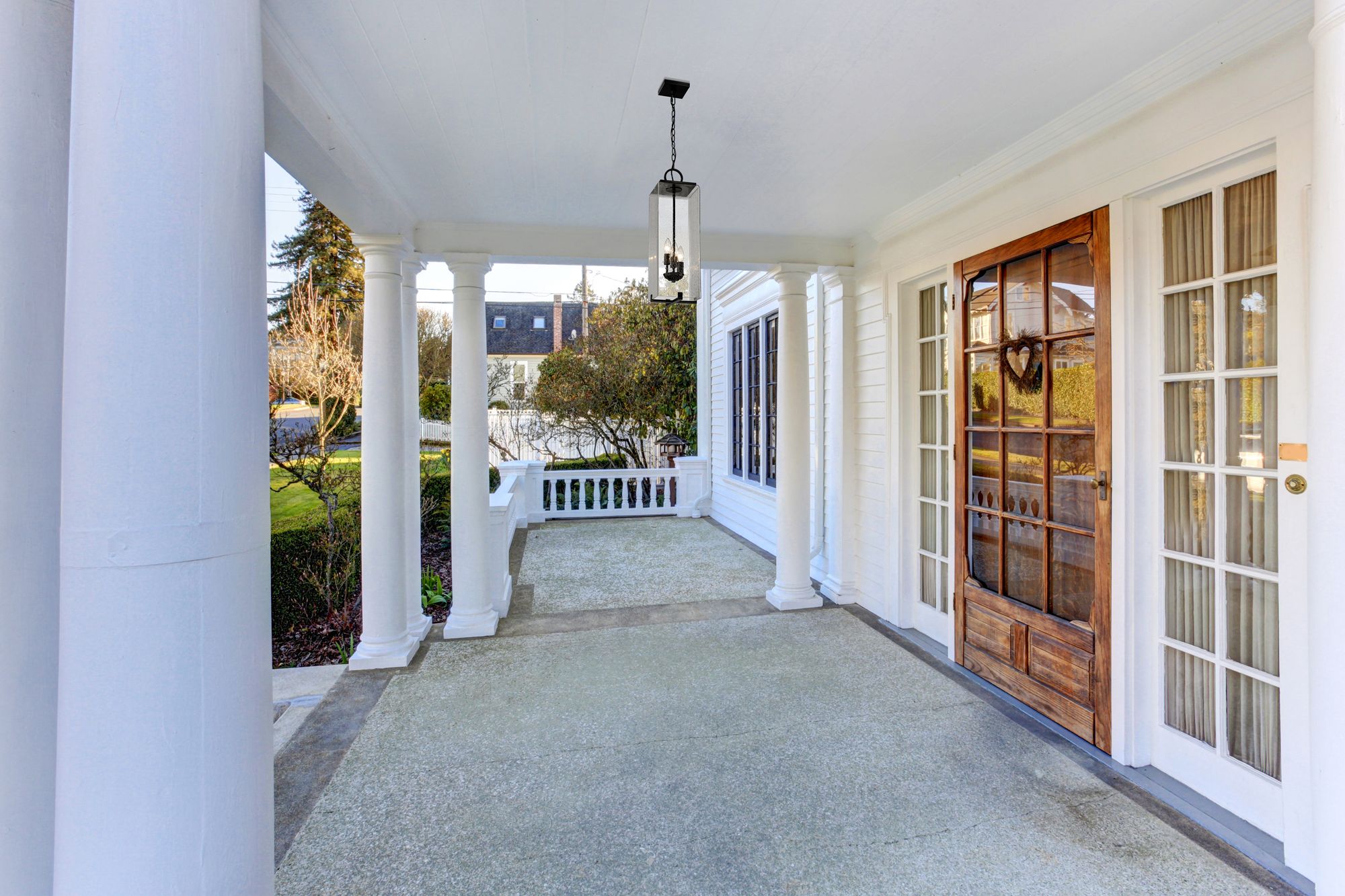 Image 4 Sana by Z-Lite Black 8 inch 3 Light Outdoor Chain Mount Ceiling Fixture more views