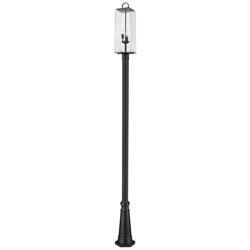 Sana Post by Z-Lite Black 120.5 in Outdoor Post