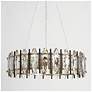 3_Sancoas 6-Light Black Gold Crystal Chandelier more views