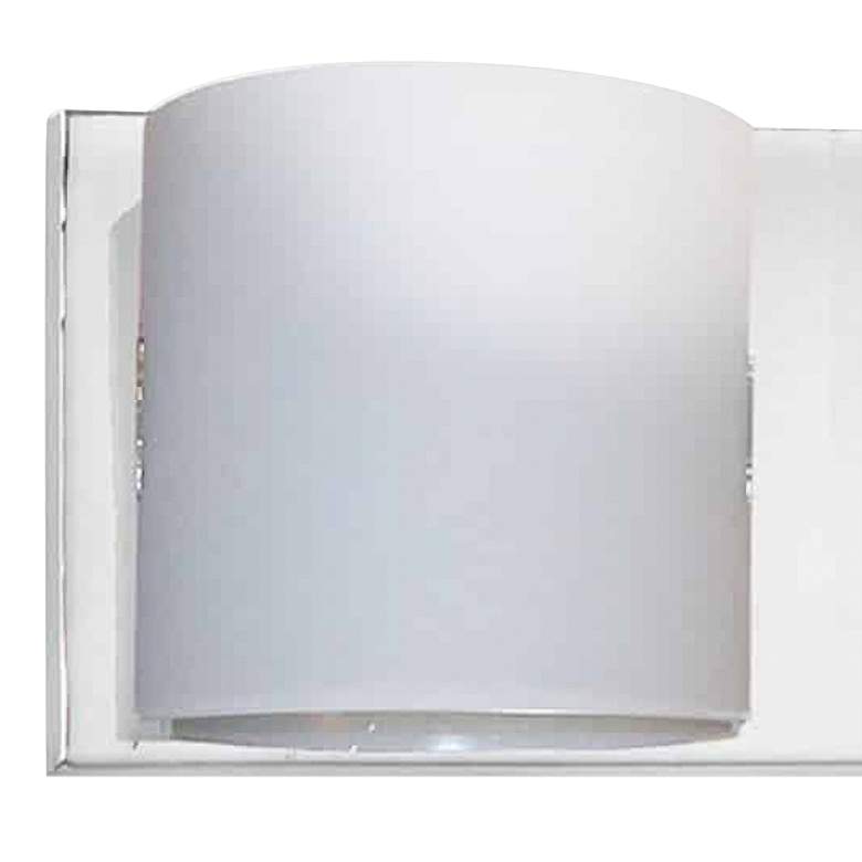 Image 2 Sanctuary 20" Wide Polished Chrome 3-Light Bath Light more views