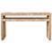 Sanctuary 59 3/4" Wide Woven Water Hyacinth Console Table