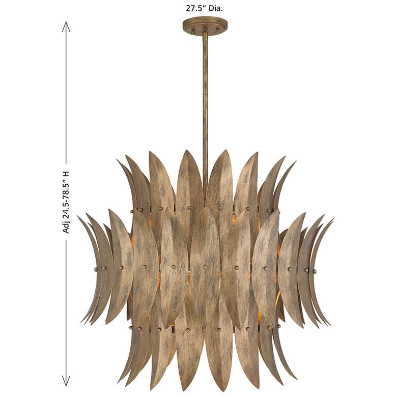 Image 7 Sanctuary 6-Light Pendant in Coronado by Breegan Jane more views