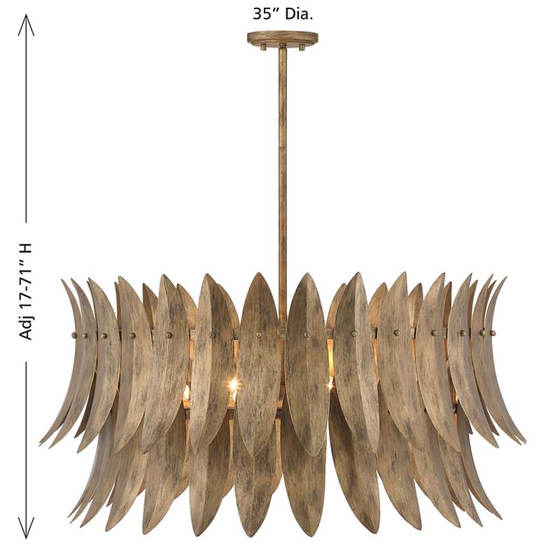 Image 7 Sanctuary 8-Light Pendant in Coronado by Breegan Jane more views