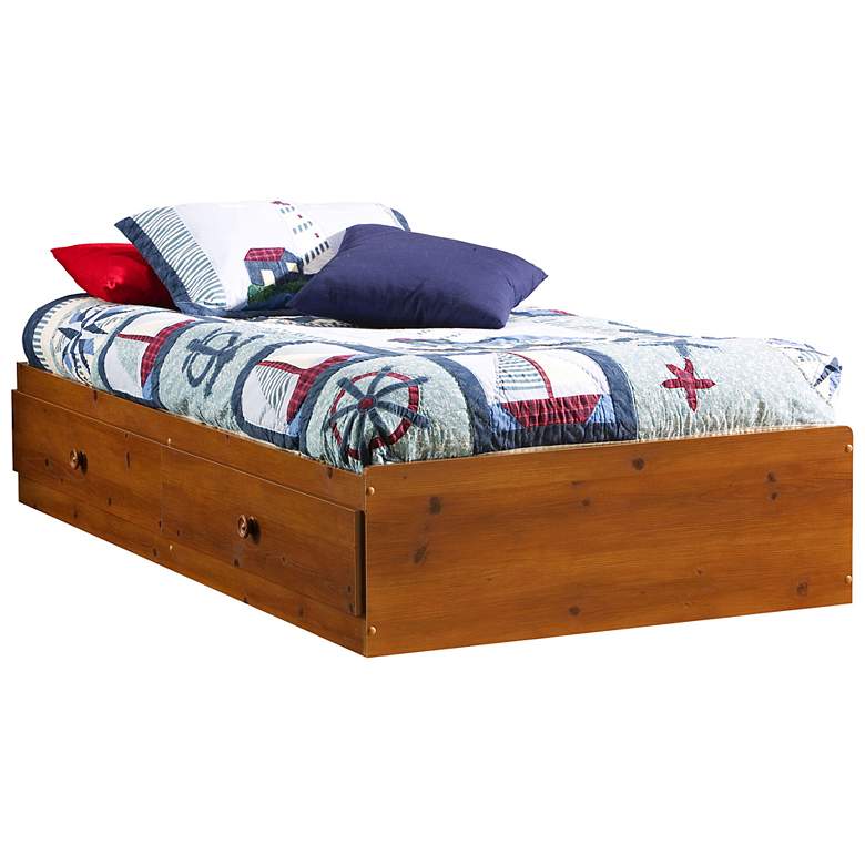 Image 1 Sand Castle Collection Sunny Pine Twin Mates Bed