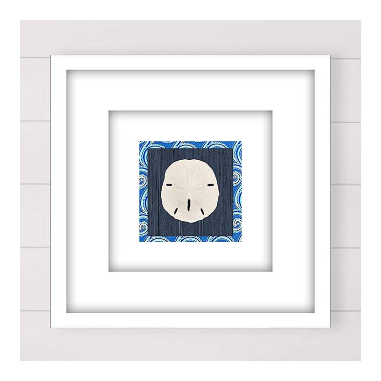 Image 2 Sand Dollar III 22 inch Square Framed Wall Art