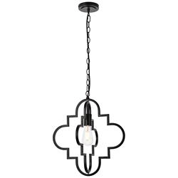 Sandara 1 Lt Pendant In Black