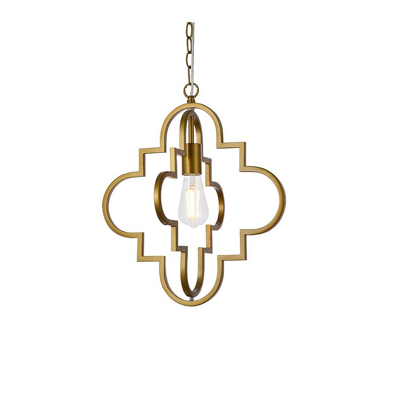 Image 4 Sandara 1 Lt Pendant In Brass more views