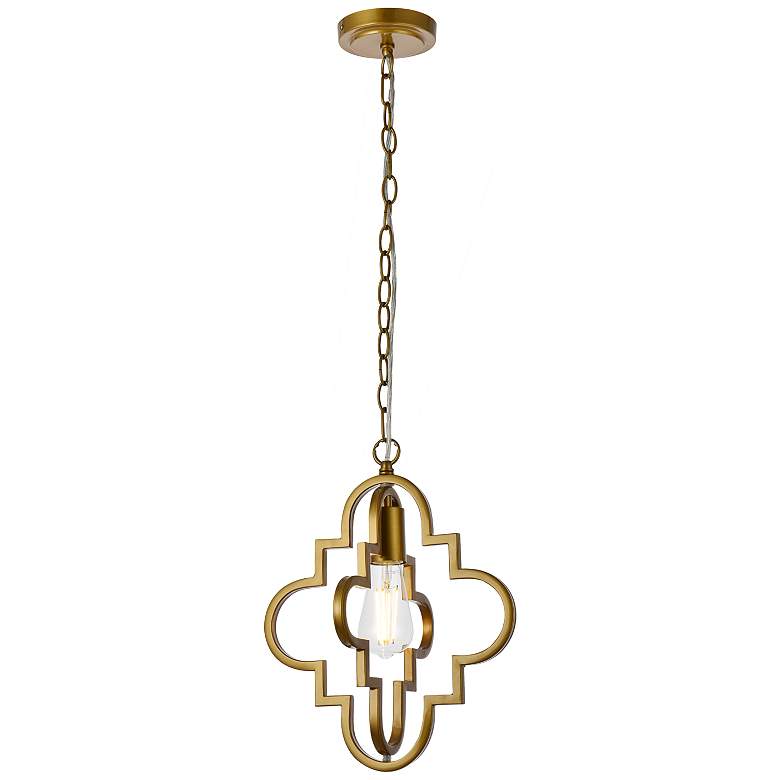 Image 1 Sandara 1 Lt Pendant In Brass