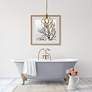 3_Sandara 12" Wide Brass Quatrefoil Mini Pendant more views