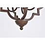 5_Sandara 16" Wide Weathered Oak 4-Light Pendant more views