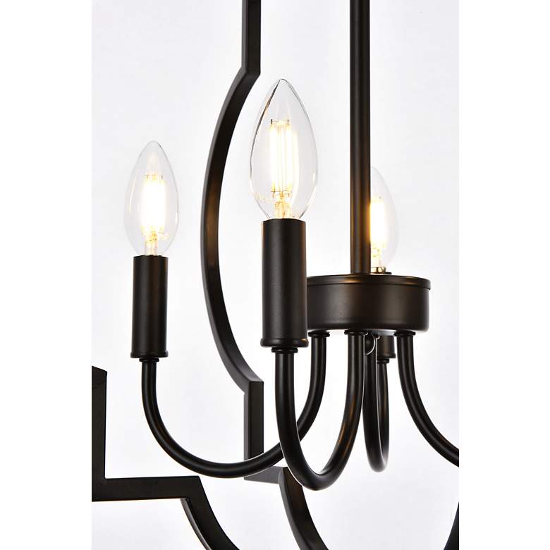 Image 7 Sandara 20 1/2" Wide Black 4-Light Pendant more views