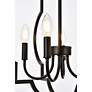 7_Sandara 20 1/2" Wide Black 4-Light Pendant more views