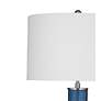 2_Sandee Blue Glass Table Lamp more views