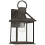 Sanders 13 1/2" High French Iron Outdoor Wall Light