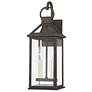 Sanders 18 3/4" High French Iron Outdoor Wall Light