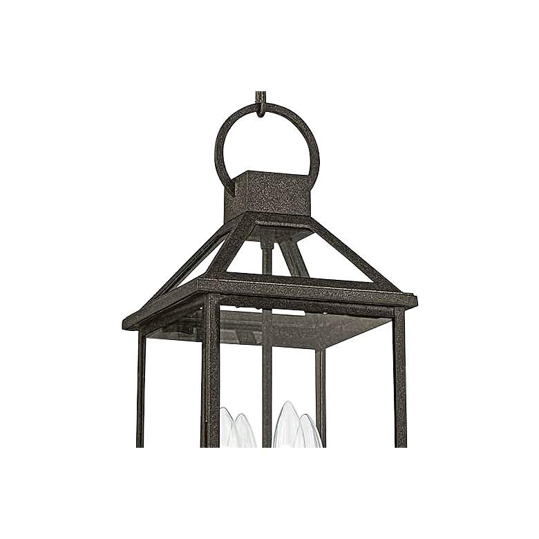 Image 2 Sanders 22 1/4 inch High French Iron Outdoor Hanging Light more views