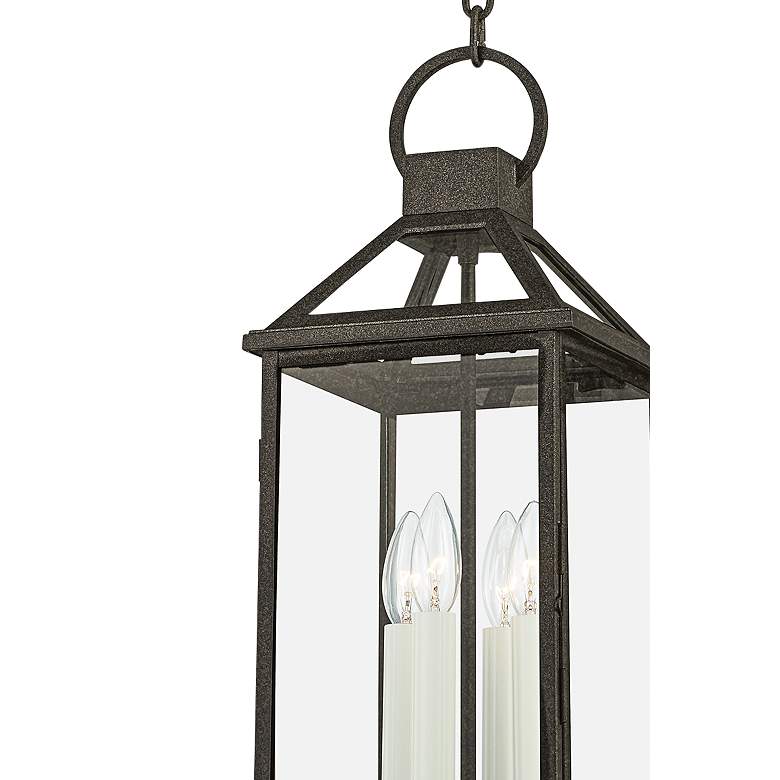 Image 3 Sanders 22 1/4" High French Iron Outdoor Hanging Light more views