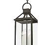 Sanders 22 1/4" High French Iron Outdoor Hanging Light