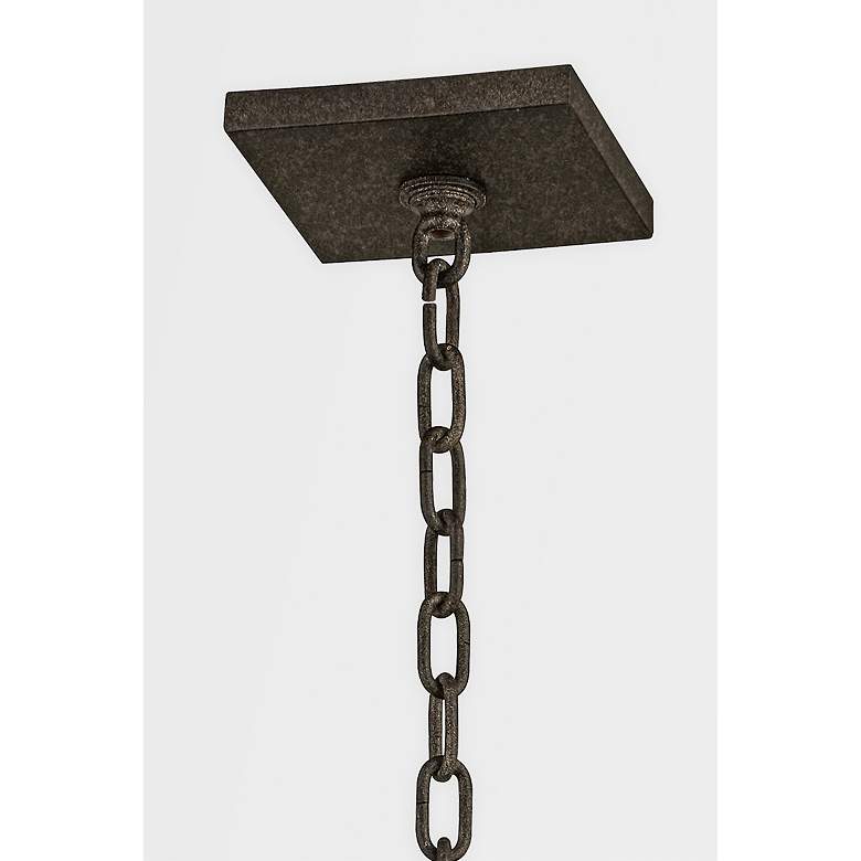 Image 4 Sanders 22 1/4" High French Iron Outdoor Hanging Light more views