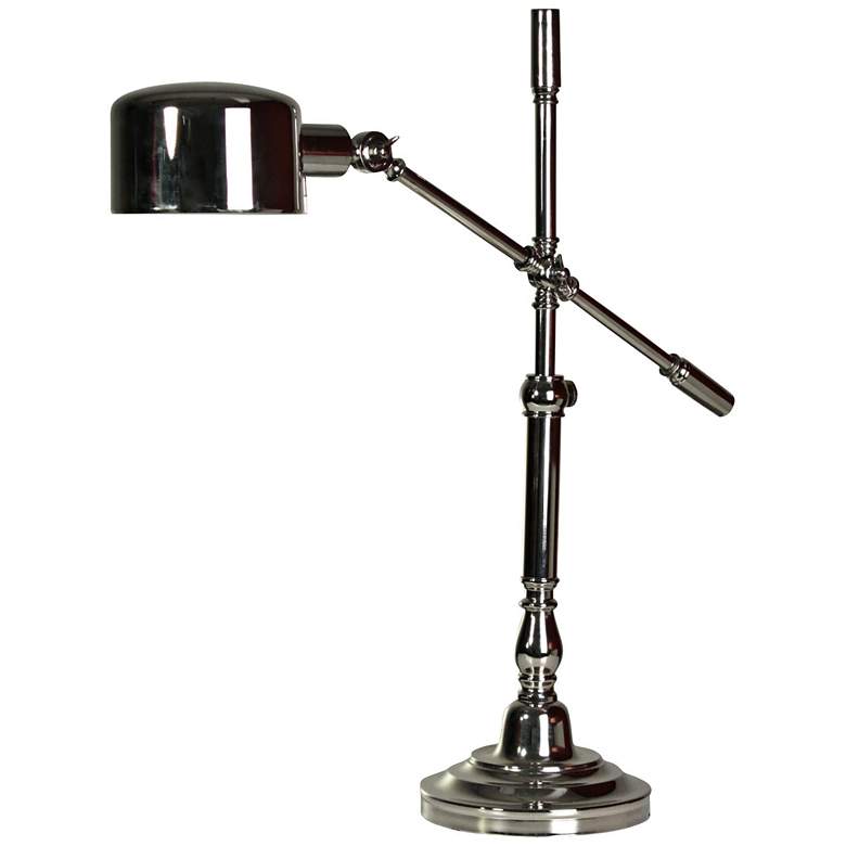 Image 1 Sanders Polished Nickel Adjustable Task Desk Lamp