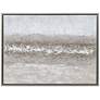 Thumbnail2 of Sandpath 40" Wide Textured Metallic Framed Canvas Wall Art