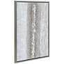 Sandpath 40" Wide Textured Metallic Framed Canvas Wall Art in scene