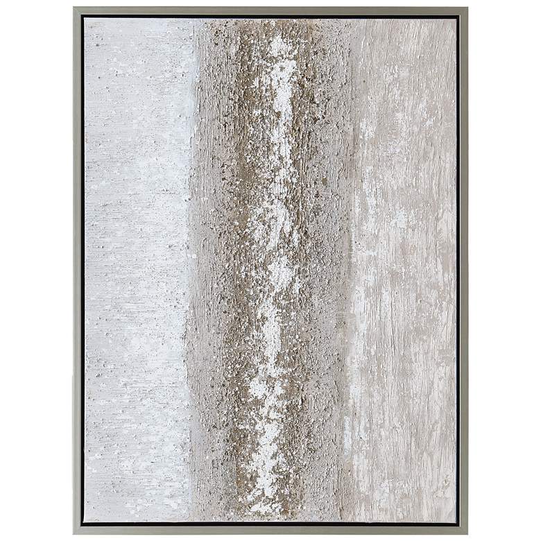 Image 6 Sandpath 40" Wide Textured Metallic Framed Canvas Wall Art more views