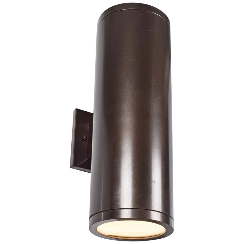 Image 1 Sandpiper 18" High Bronze LED Outdoor Wall Light