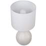 7_Sandrift 18.75" High White Ceramic Table Lamp more views