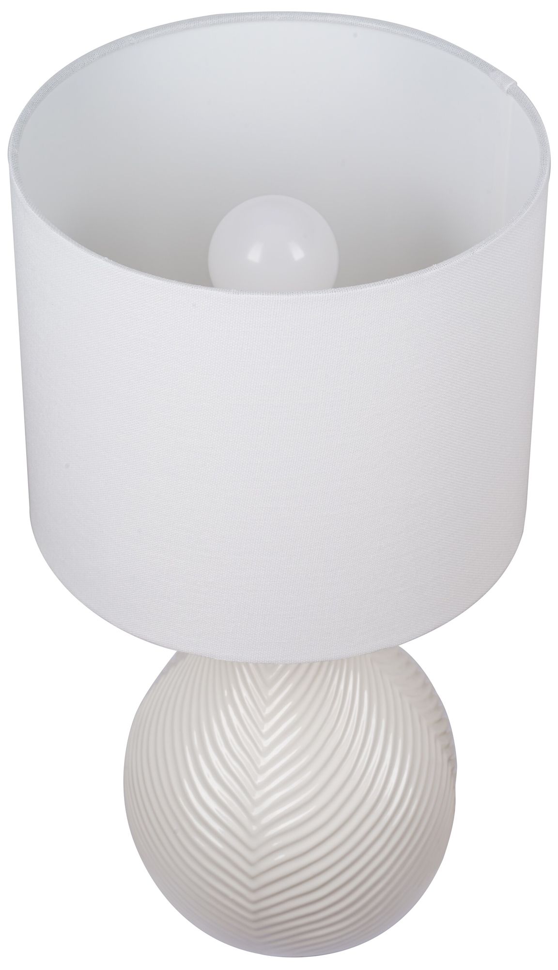 Image 7 Sandrift 18.75" High White Ceramic Table Lamp more views