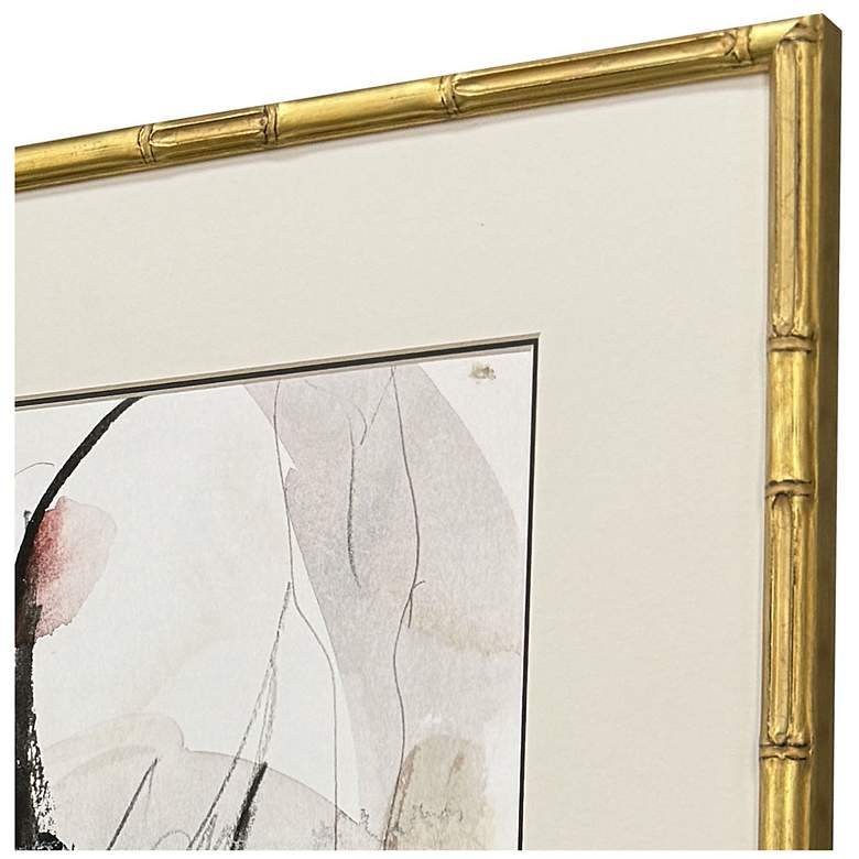 Image 3 Sands and Sediments 19"W x 23"H Contemporary Framed Art Set of 2 more views