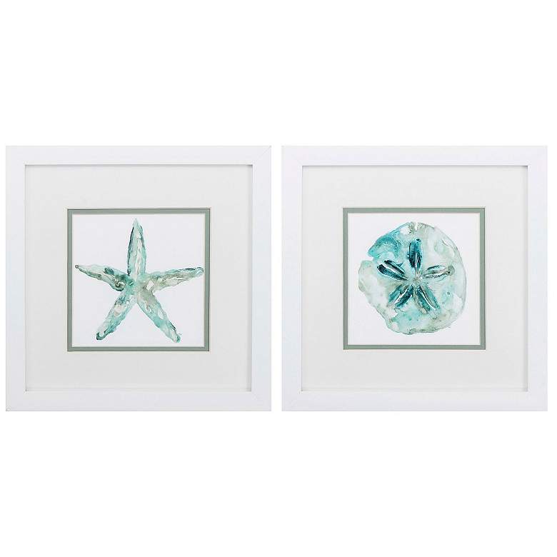 Image 1 Sandstar 11"W x 11"H Framed Art Set of 2