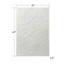 7_Sandstorm I 31.5" x 47.2" Textured Off-White Hand Painted Canvas more views