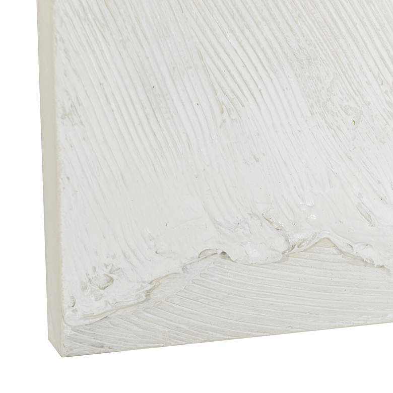 Image 6 Sandstorm II 31.5" x 47.2" Textured Off-White Hand Painted Canvas more views