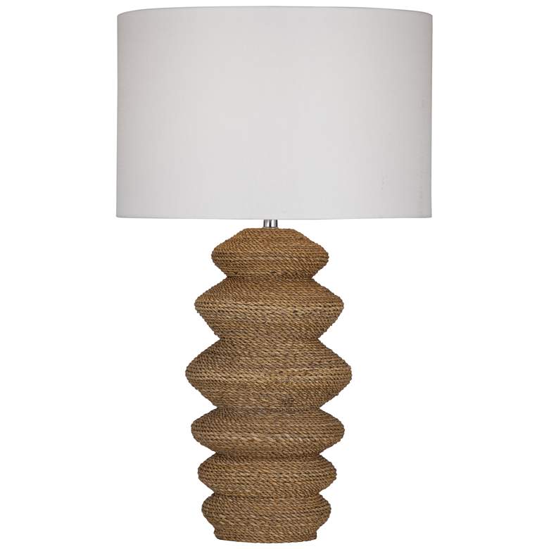 Image 1 Sandy 21" Coastal Styled Brown Table Lamp