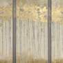 Sandy Forest 35" High 3-Piece Gel Coat Canvas Wall Art Set