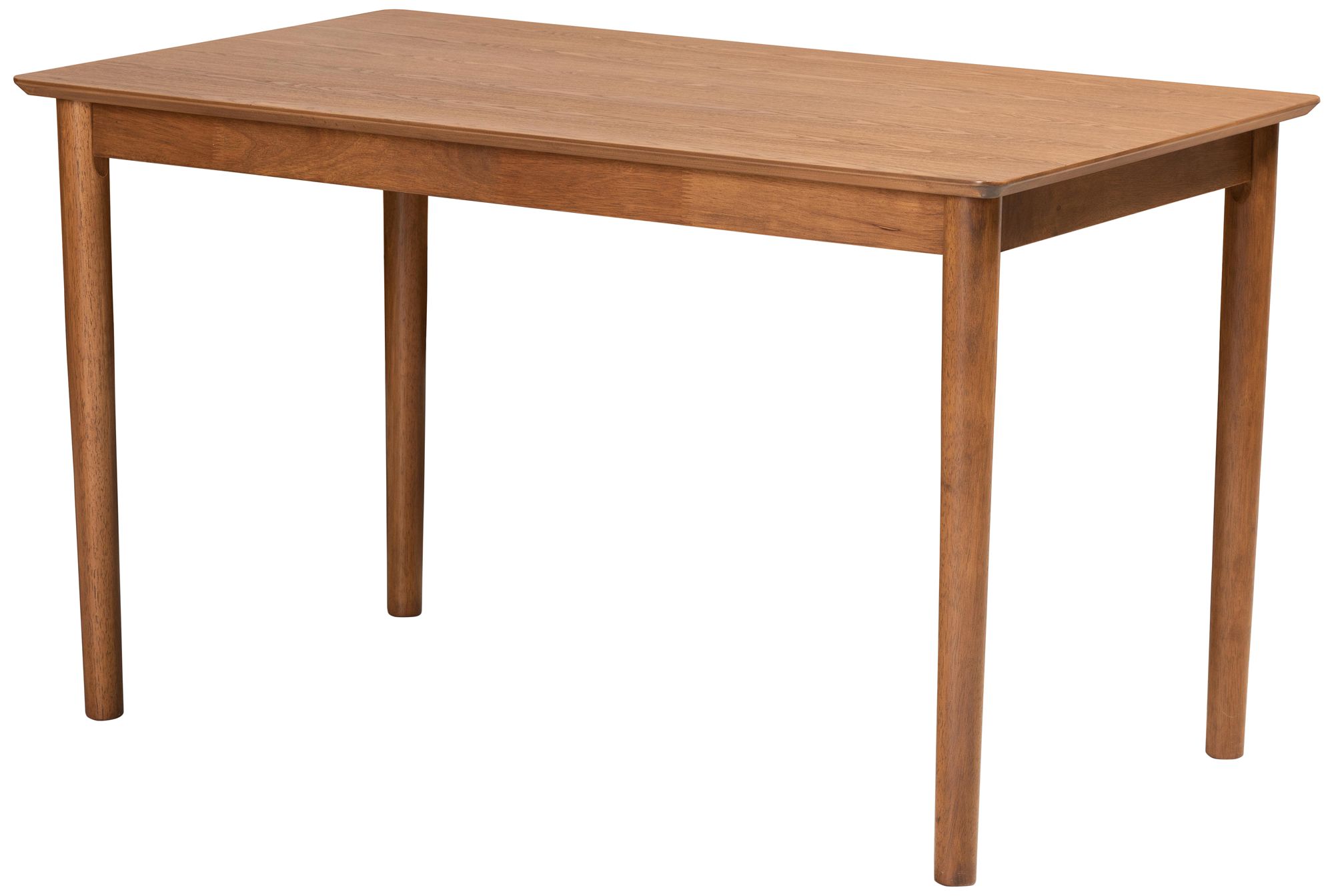 Sanford Dark Brown Faux Leather 3-Piece Dining Nook Set in scene