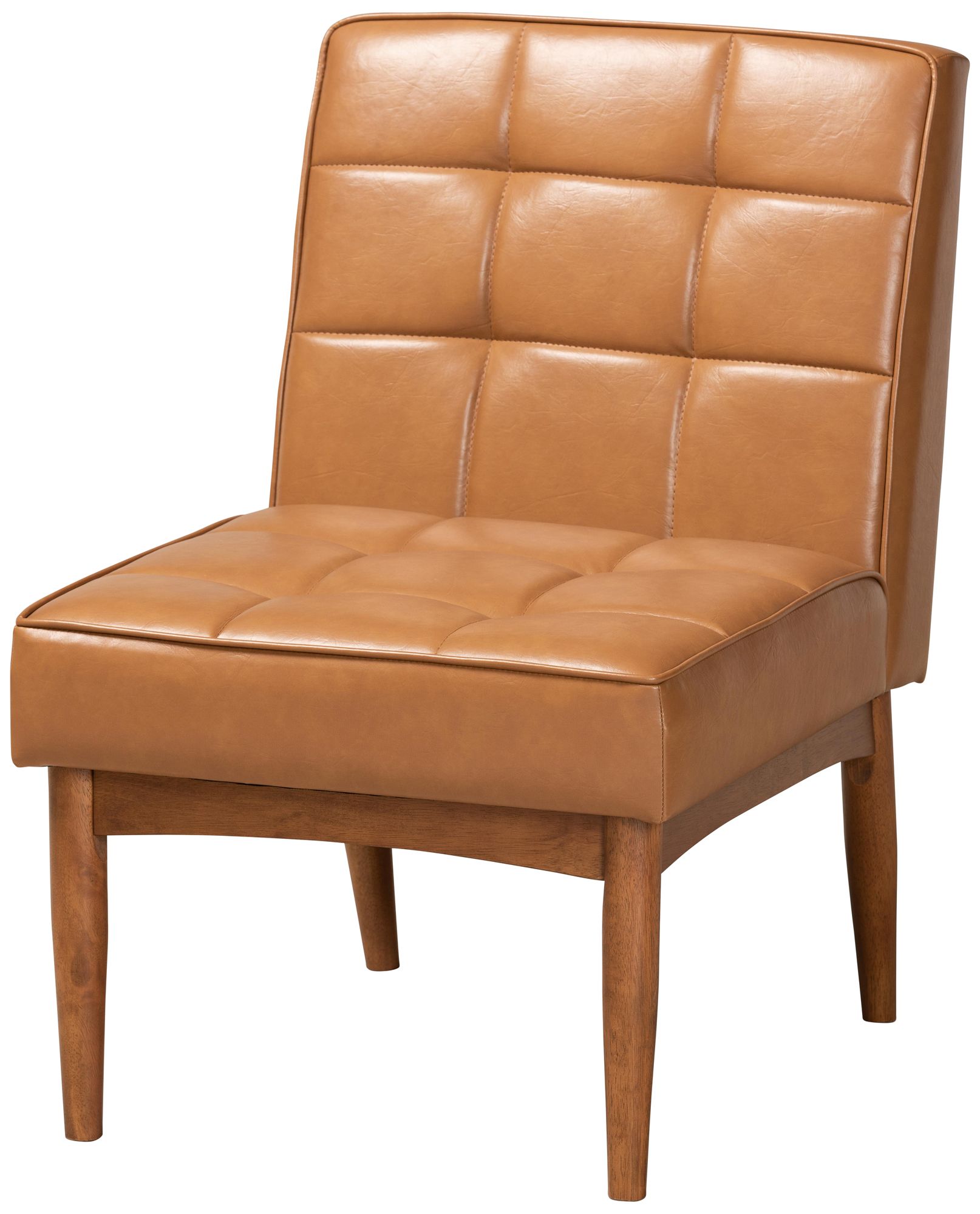 Sanford Tan Faux Leather and Wood 5-Piece Dining Nook Set in scene