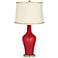 Sangria Metallic Anya Table Lamp with President's Braid Trim