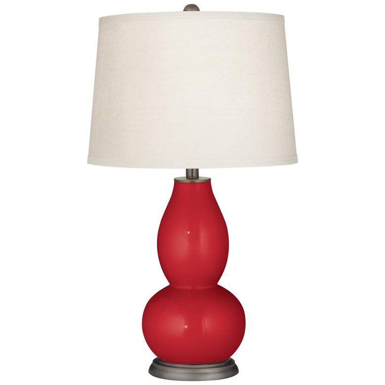 Image 1 Sangria Metallic Double Gourd Table Lamp