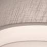 Thumbnail3 of Sanibel 18" Wide White Double Layer Drum Ceiling Light more views